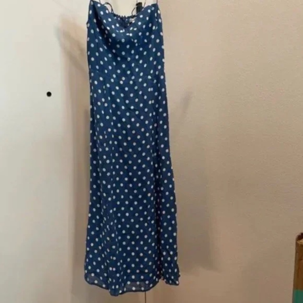 Reformation Juliette Dress lazuli NWT